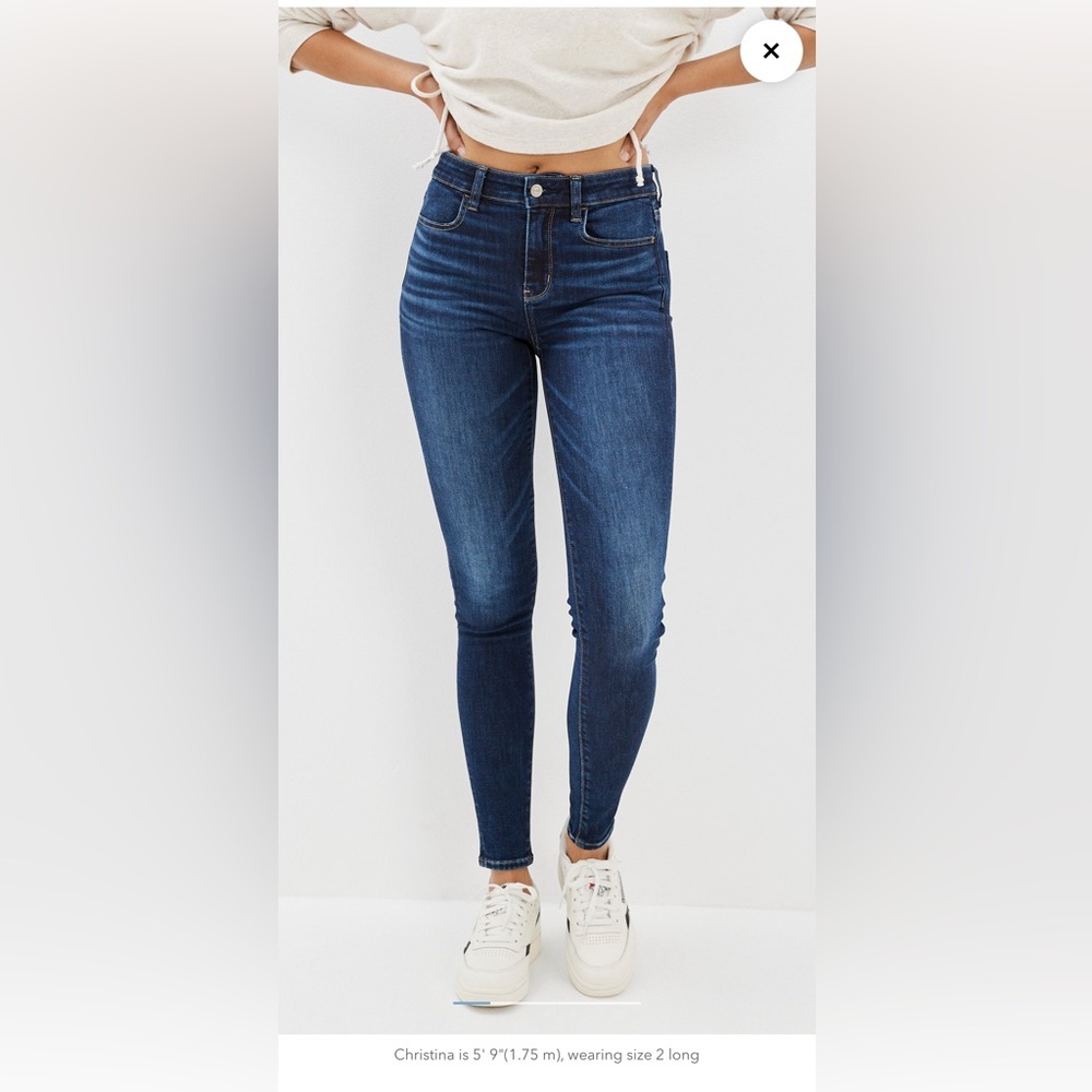 AE Ne(x)t Level High-Waisted Jegging size 6 (only worn once)